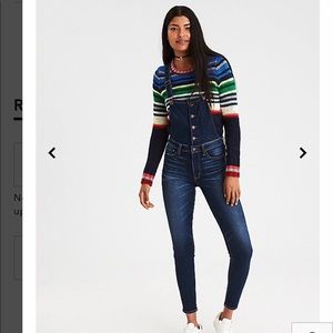 American Eagle Skinny Overalls